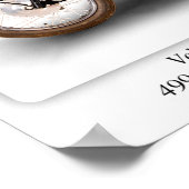 Velocette Venom Clubman 1966 Motorrad - A3 Poster (Ecke)