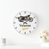 Velocette Venom Motorrad Quarz Uhr Mauer (Zuhause)