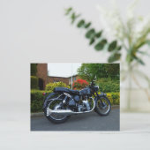 Velocette Venom Postkarte (Stehend Vorderseite)