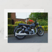 Velocette Venom Postkarte (Vorne/Hinten)