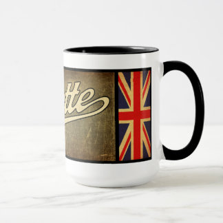 Velocette verwitterte Tasse