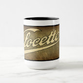 Velocette verwitterte Tasse (Zentrum)