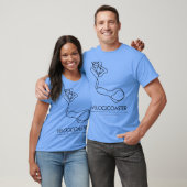 Velocicoaster minimalistisches Achterbahn-Layout T-Shirt (Unisex)