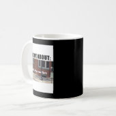 Velocipastor VFXcar on fire Classic T Shirt Kaffeetasse (Vorderseite Links)