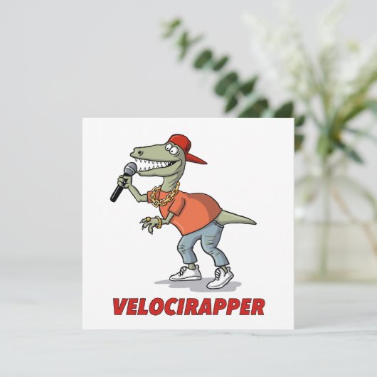 'Velocirapper' (Stehend Vorderseite)
