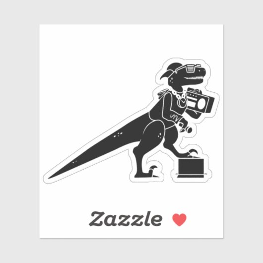 Velocirapper Aufkleber (Blatt)