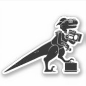 Velocirapper Aufkleber (Vorderseite)