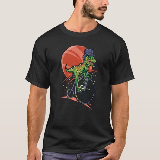 Velociraptor  Apparel T-Shirt (Vorderseite)