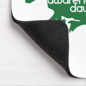 Velociraptor Awareness Day Mousepad (Ecke)