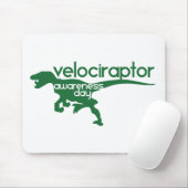 Velociraptor Awareness Day Mousepad (Mit Mouse)