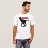 Velociraptor Awareness Day T-Shirt (Vorne ganz)