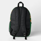 Velociraptor Bedruckter Rucksack (Rückseite)