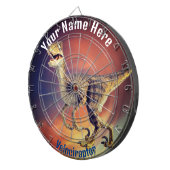 Velociraptor Dartscheibe (Vorderseite rechts)