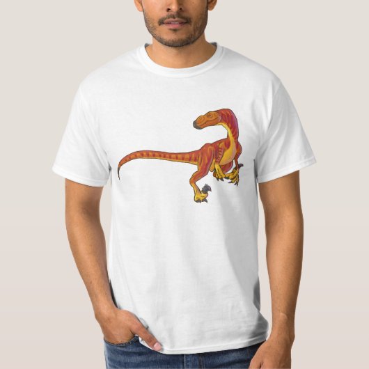 Velociraptor, die hohe Geschwindigkeit T-Shirt (Vorderseite)