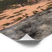 Velociraptor dinosaur - 3D rendern Poster (Ecke)