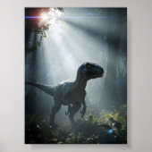 Velociraptor Dinosaur Poster (Vorne)