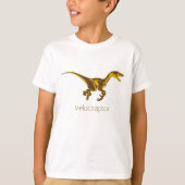 Velociraptor Dinosaur T - Shirt (Vorderseite)