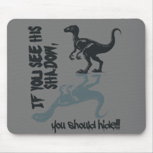 Velociraptor, Dinosaurier, T-Rex Mousepad