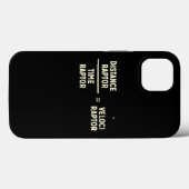 Velociraptor Distanceraptor Timeraptor Dinosaur Ma Case-Mate iPhone Hülle (Rückseite (Horizontal))