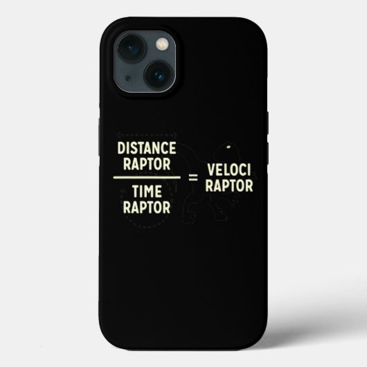 Velociraptor Distanceraptor Timeraptor Dinosaur Ma Case-Mate iPhone Hülle (Rückseite)