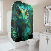 Velociraptor Duschvorhang (Beispiel)