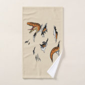Velociraptor Escape Badhandtuch Set (Handtuch)