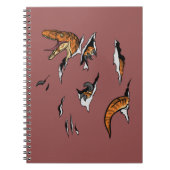 Velociraptor Escape Notizblock (Vorderseite)