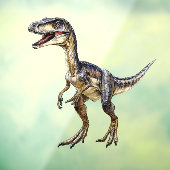 Velociraptor  fensteraufkleber (Blatt 3)