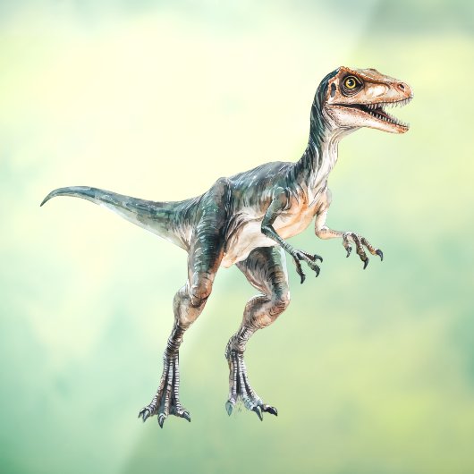 Velociraptor fensteraufkleber (Blatt 3)