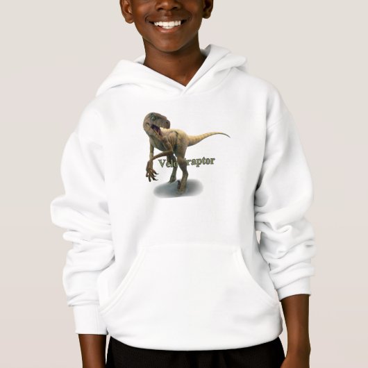 Velociraptor Hoodie (Vorderseite)