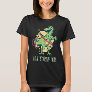 Velociraptor Hula-Hoop-Reifen T-Shirt