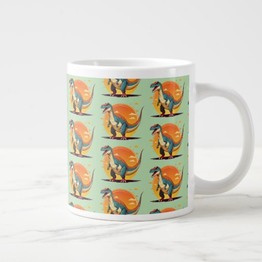 Velociraptor Jumbo-Tasse (Rechts)