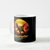 Velociraptor Kaffeetasse (Vorderseite Links)