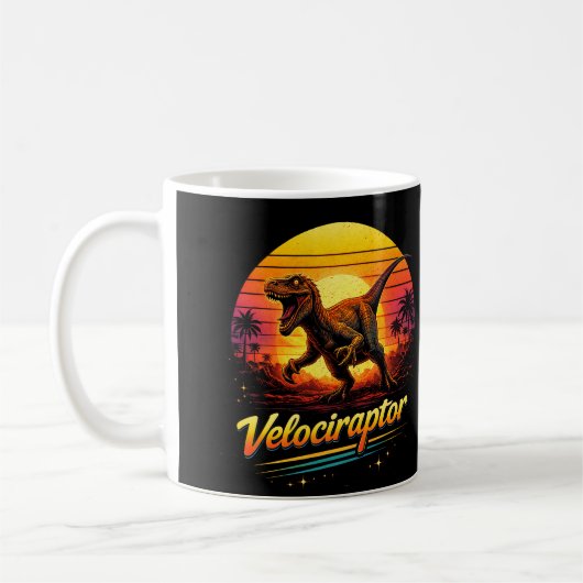 Velociraptor Kaffeetasse (Links)
