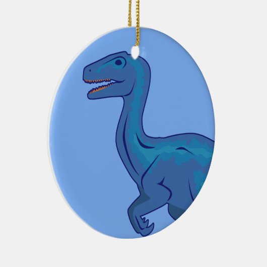 Velociraptor Keramikornament (Rechts)