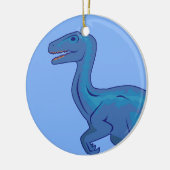 Velociraptor Keramikornament (Links)