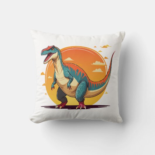Velociraptor Kissen (Vorderseite)