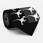 Velociraptor-Krawatte Krawatte (Gerollt)