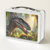 Velociraptor Lunch Box (Rückseite)