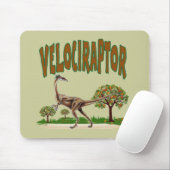 Velociraptor Mousepad (Mit Mouse)