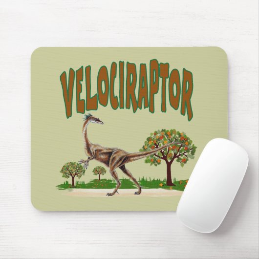 Velociraptor Mousepad (Mit Mouse)