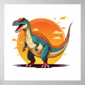 Velociraptor Poster (Vorne)