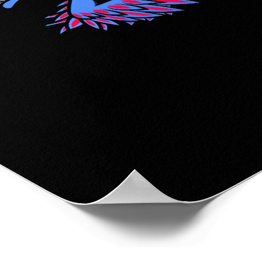 Velociraptor Poster (Ecke)