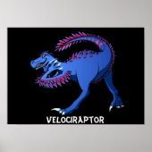 Velociraptor Poster (Vorne)