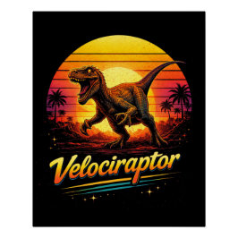 Velociraptor Poster