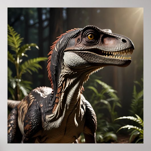 Velociraptor Poster (Vorne)