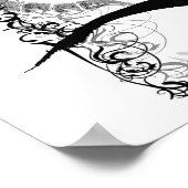 Velociraptor Poster (Ecke)