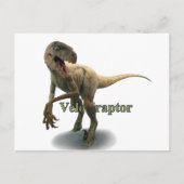 Velociraptor Postkarte (Vorderseite)