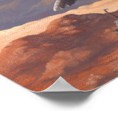 Velociraptor Print Poster (Ecke)