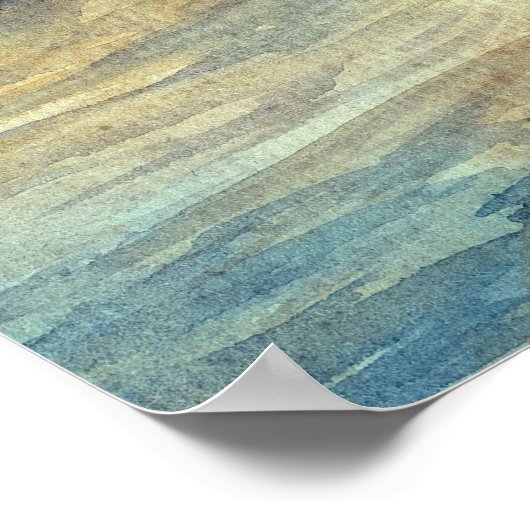 Velociraptor Print Poster (Ecke)